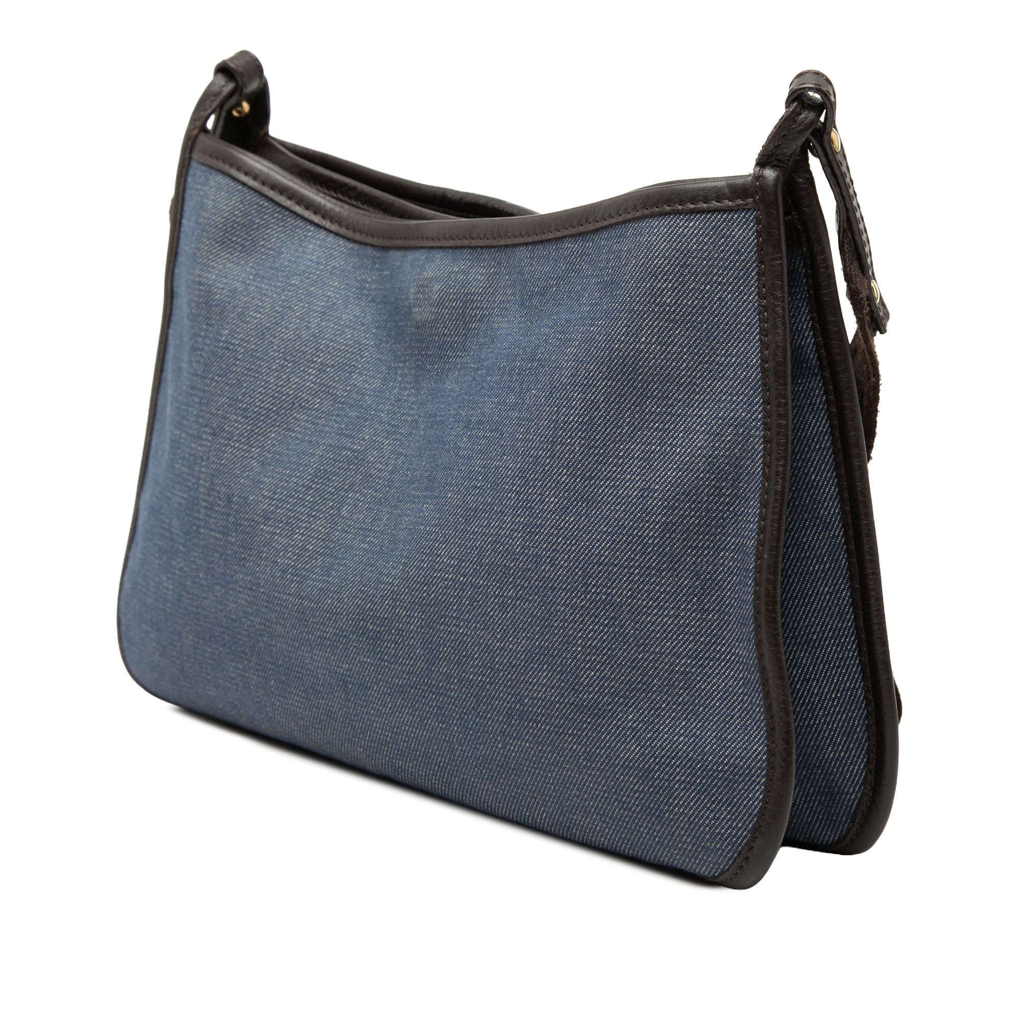 Fendi Denim Pochette Crossbody Size ONE SIZE - 2 Thumbnail