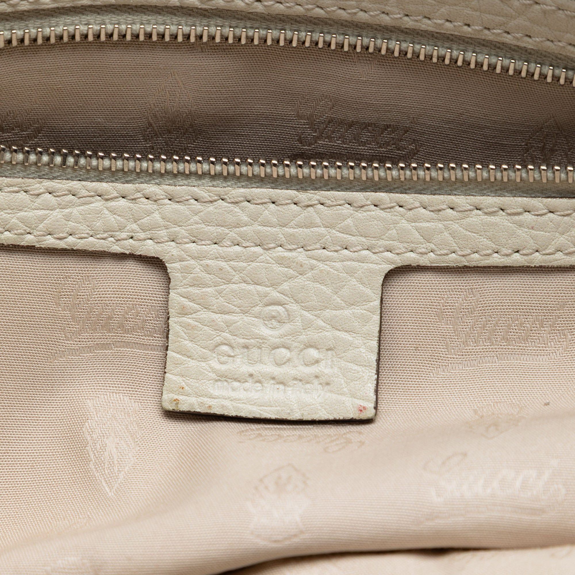 Gucci Medium GG Canvas Bamboo Libeccio Tote Size ONE SIZE - 5 Thumbnail