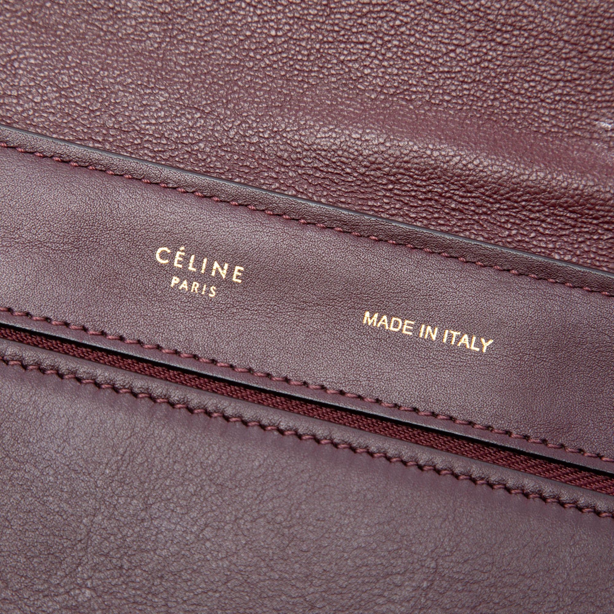 Celine Medium Tricolor Leather Trapeze Satchel Size ONE SIZE - 5 Thumbnail