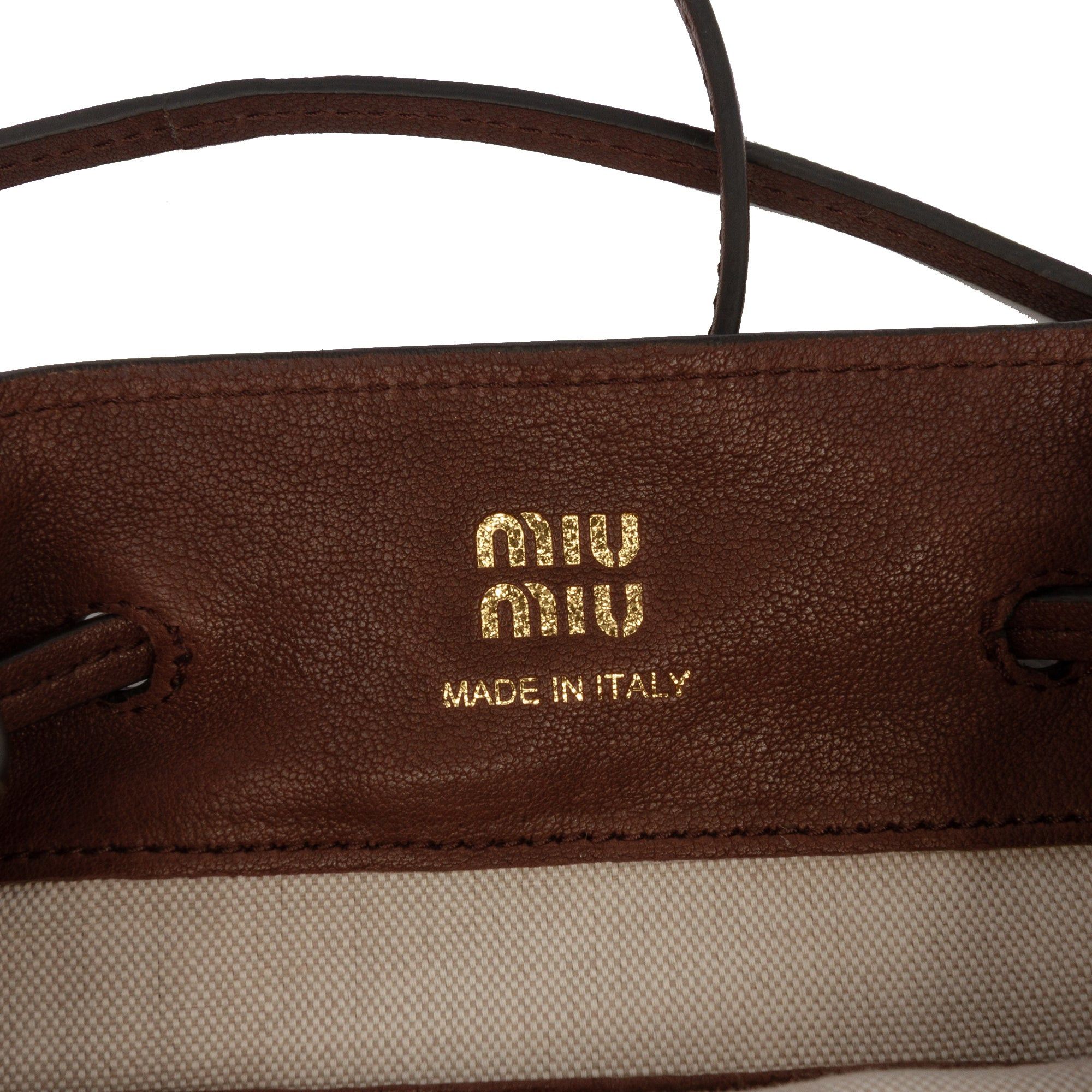 Miu Miu Mini Nappa Leather Crossbody Size ONE SIZE - 5 Thumbnail