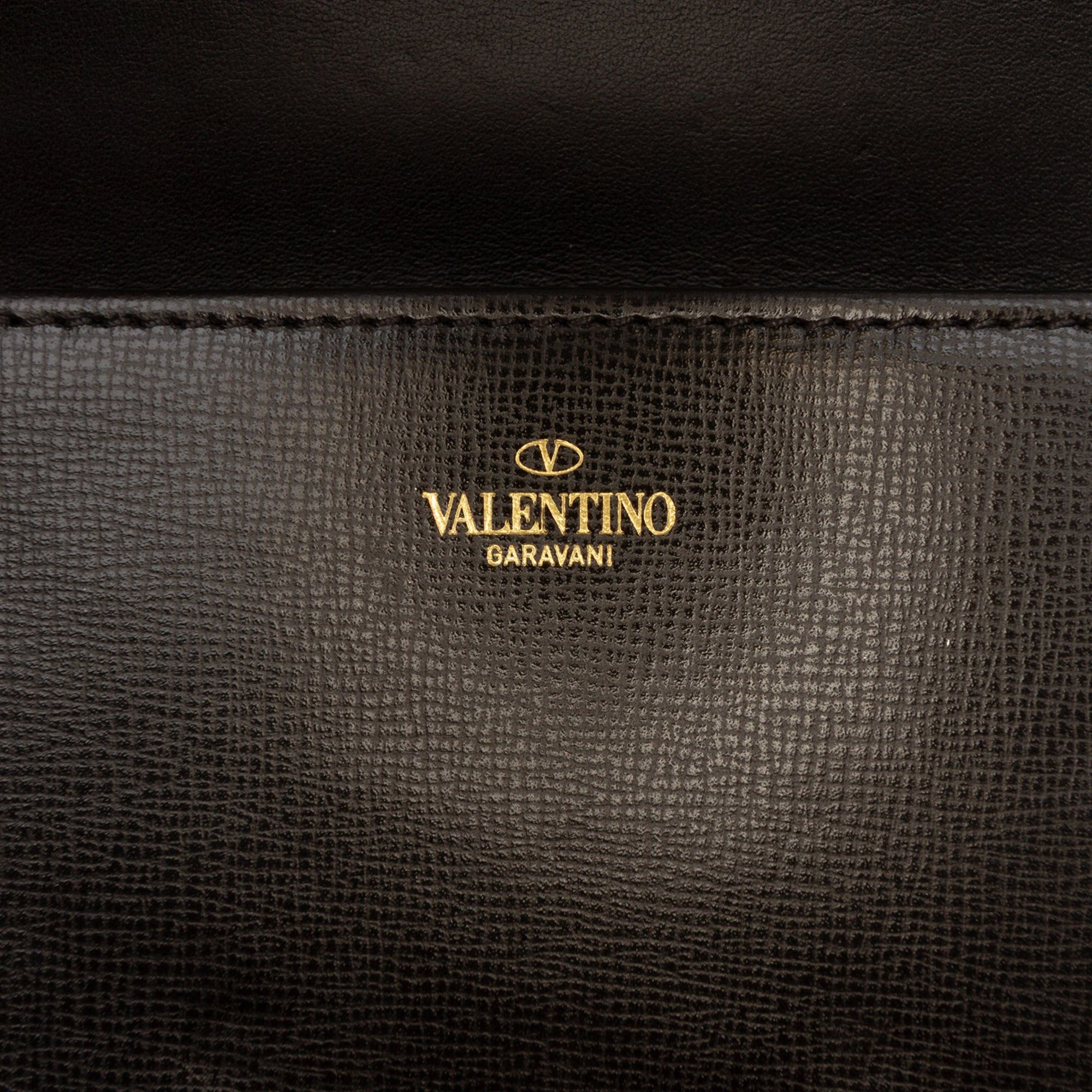Valentino Grained Calfskin Stud Sign Shoulder Bag Size ONE SIZE - 5 Thumbnail