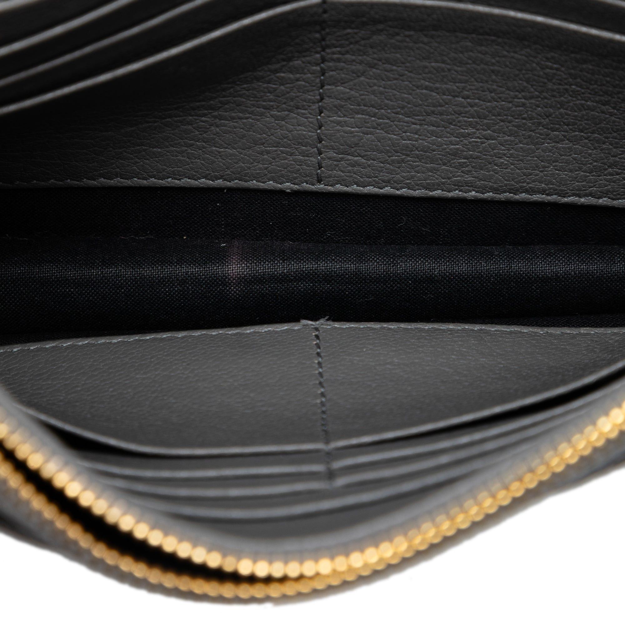 Balenciaga Chevre Motocross Metallic Edge Wallet on Chain Size ONE SIZE - 4 Thumbnail