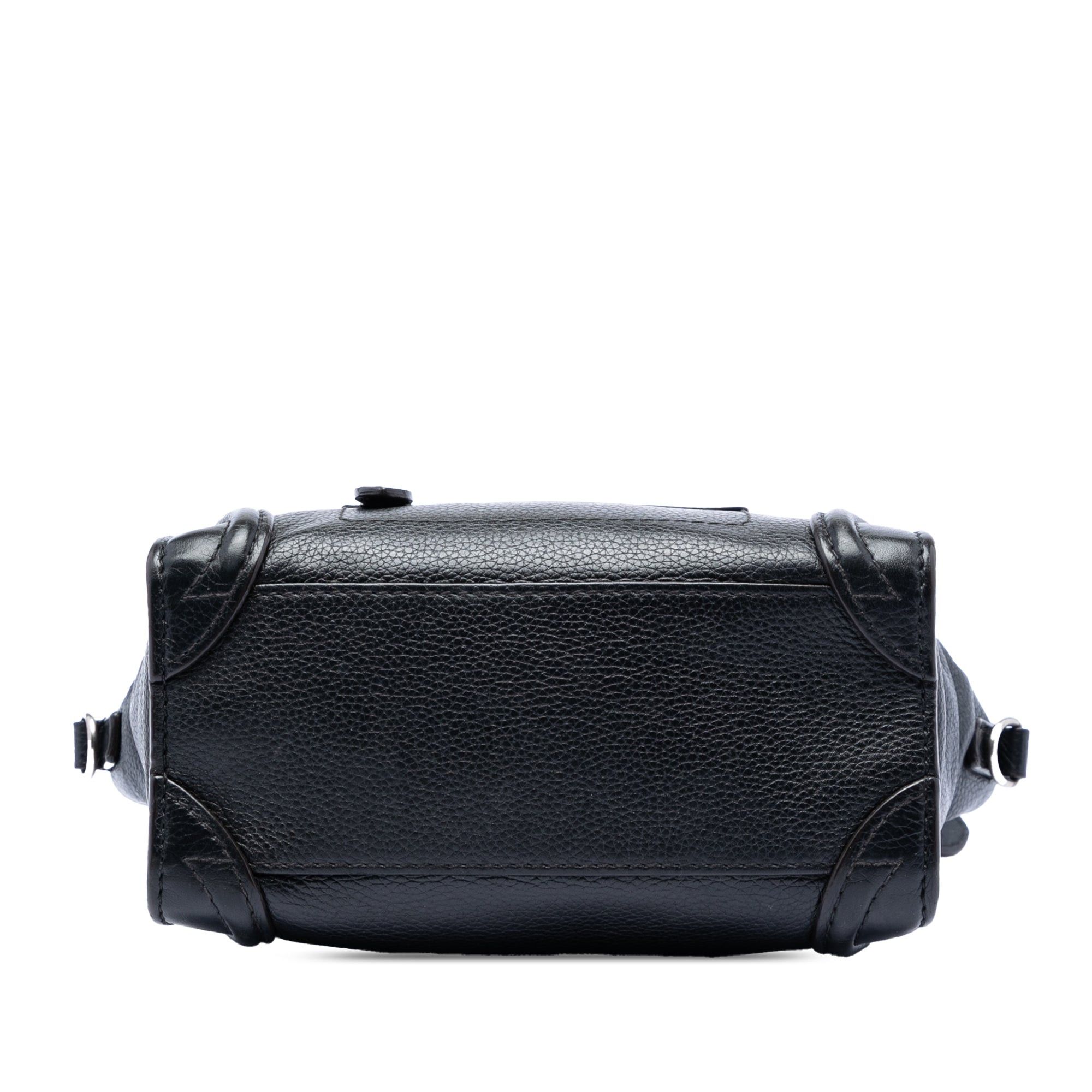 Celine Nano Leather Luggage Tote Size ONE SIZE - 3 Thumbnail