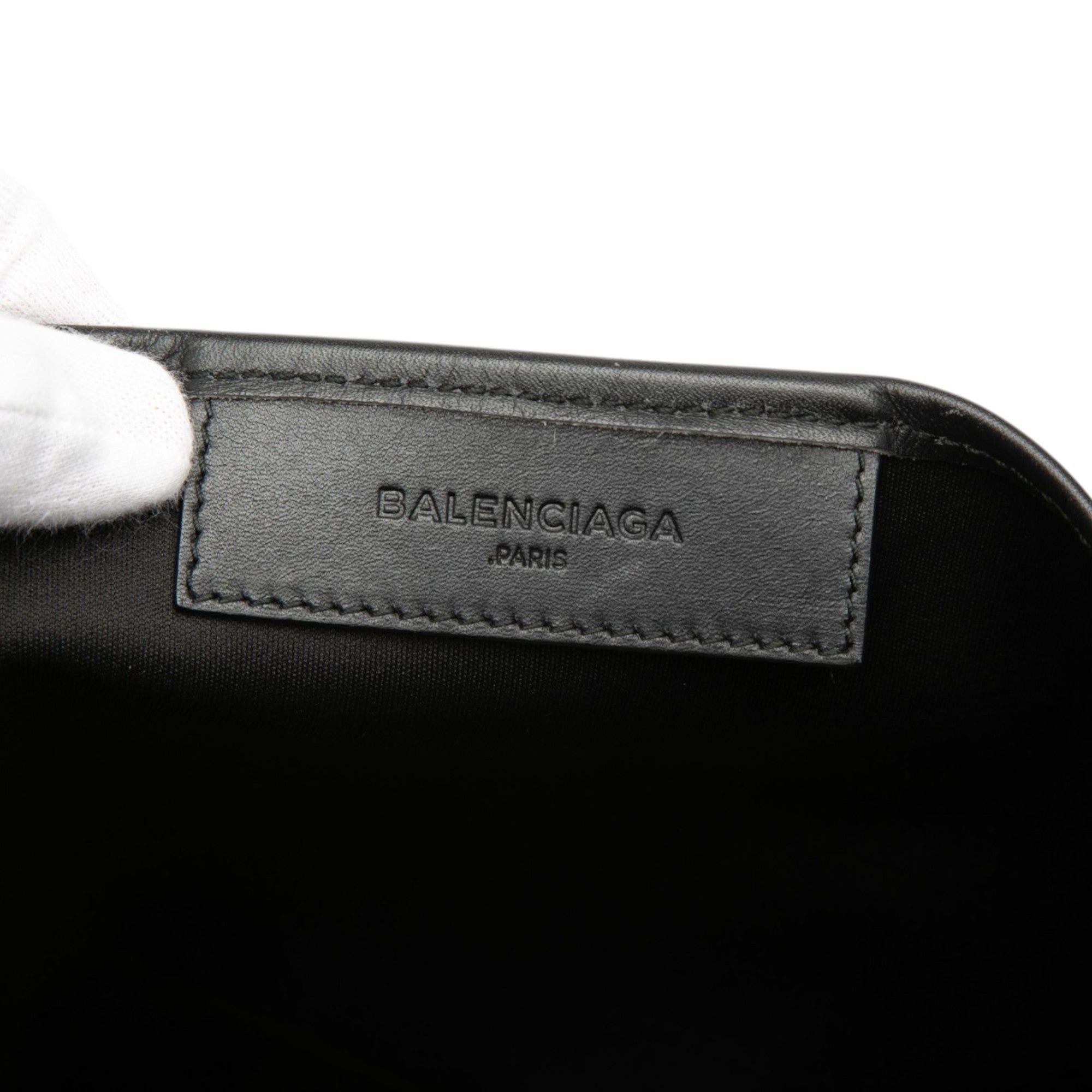 Balenciaga Canvas Navy Cabas Tote M Size ONE SIZE - 5 Thumbnail