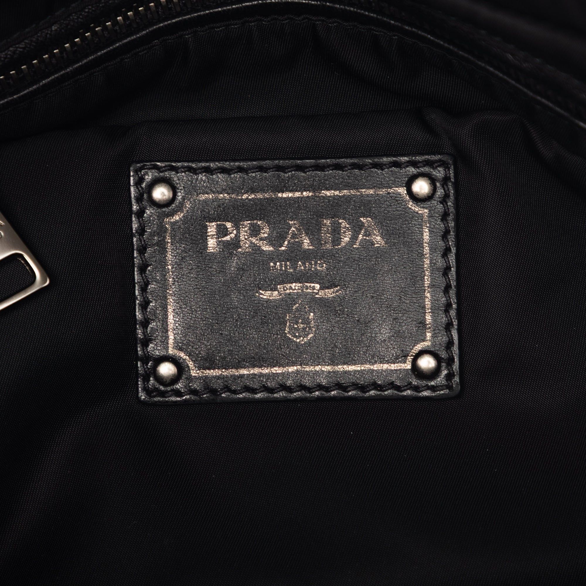 Prada Bicolor Tessuto Reversible Tote Size ONE SIZE - 5 Thumbnail
