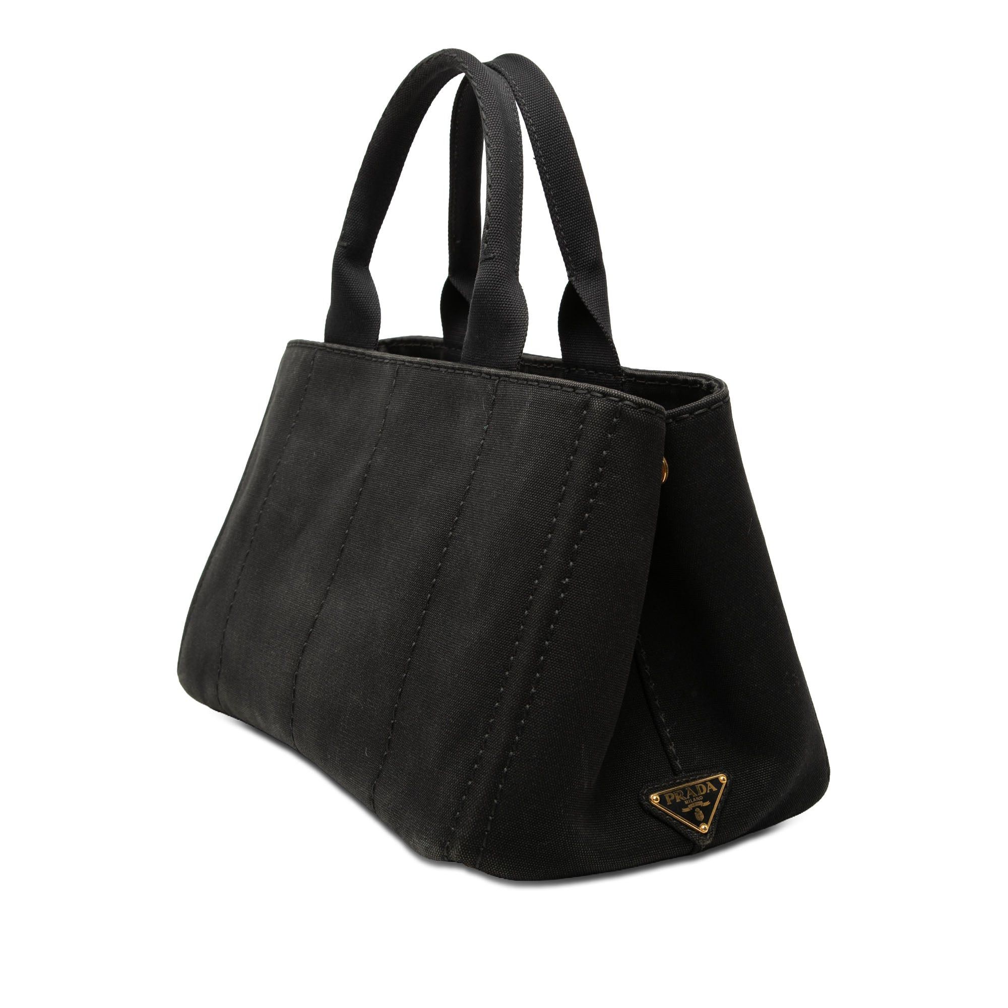 Prada Canvas Canapa Logo Satchel Size ONE SIZE - 2 Thumbnail