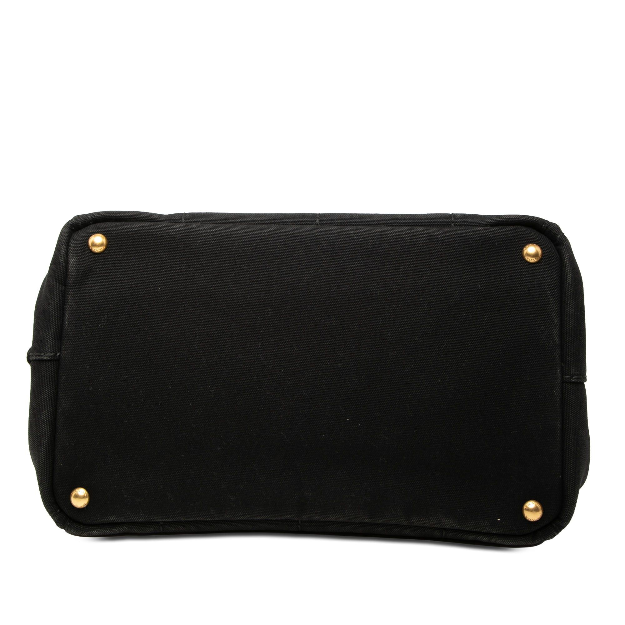 Prada Canvas Canapa Logo Satchel Size ONE SIZE - 3 Thumbnail