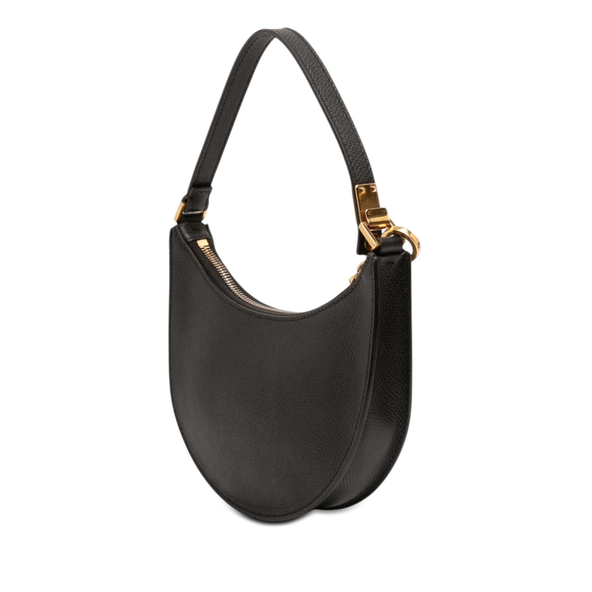 Valentino Mini Grainy Calfskin VLogo Hobo Size ONE SIZE - 2 Thumbnail