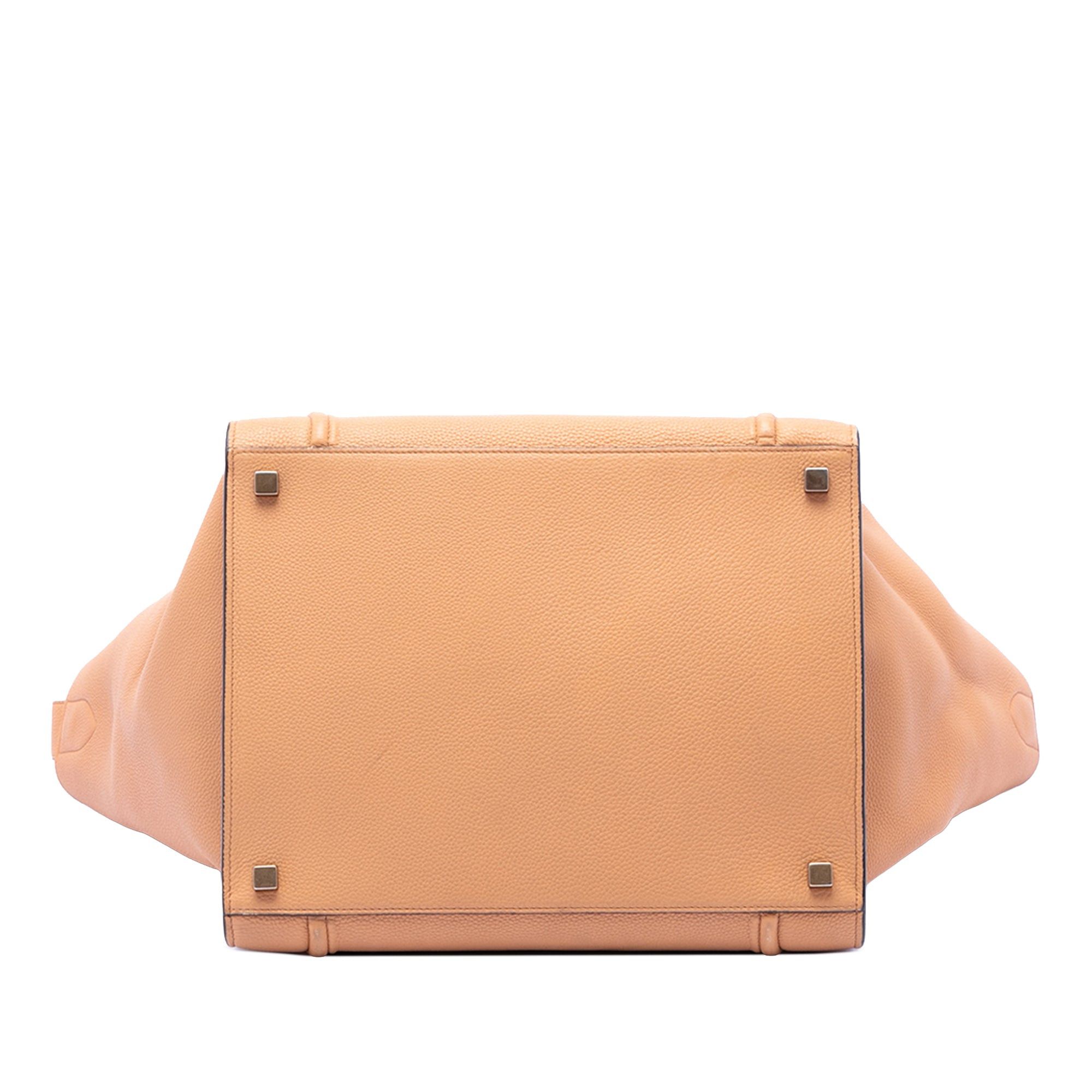 Celine Medium Leather Phantom Luggage Tote Size ONE SIZE - 3 Thumbnail