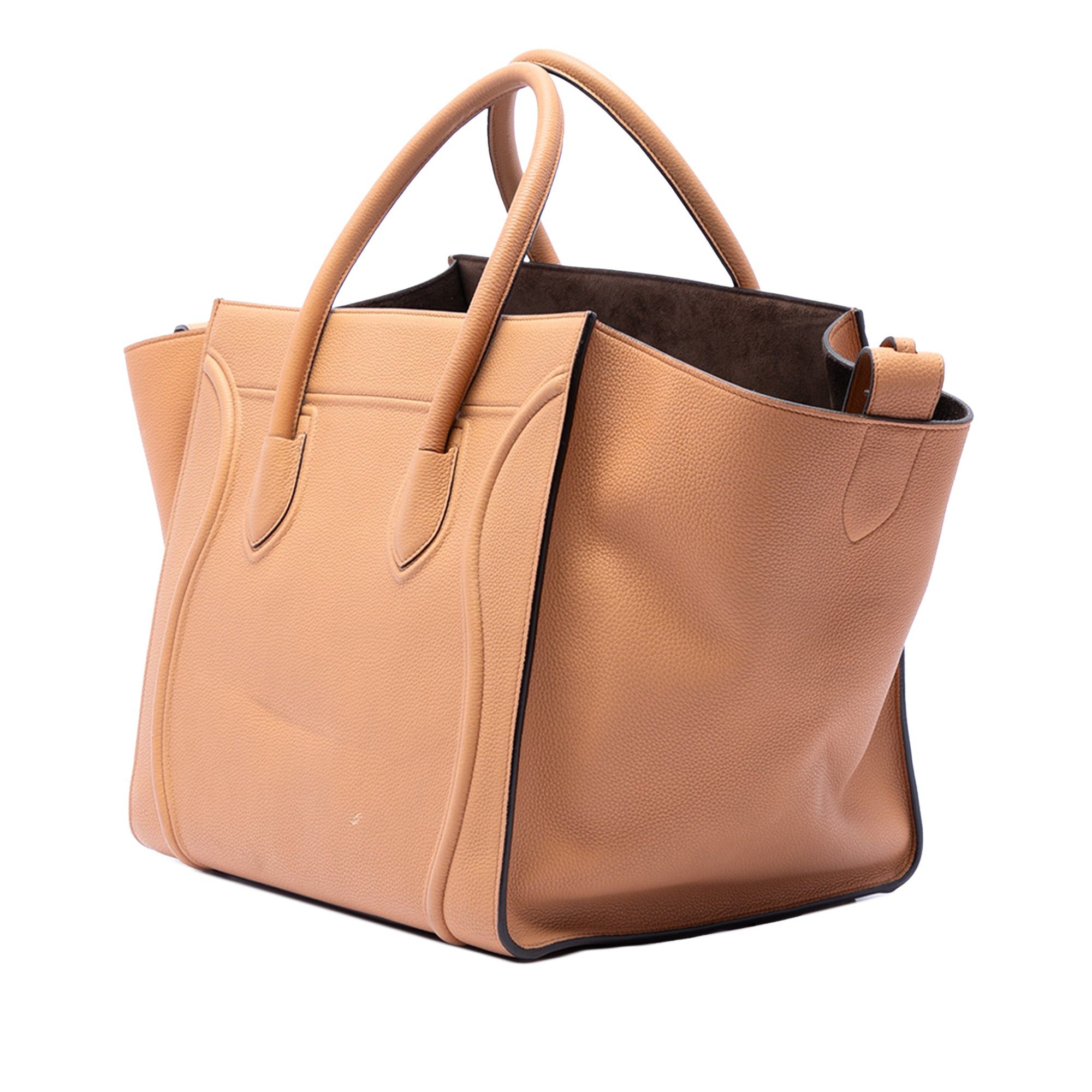 Celine Medium Leather Phantom Luggage Tote Size ONE SIZE - 2 Thumbnail