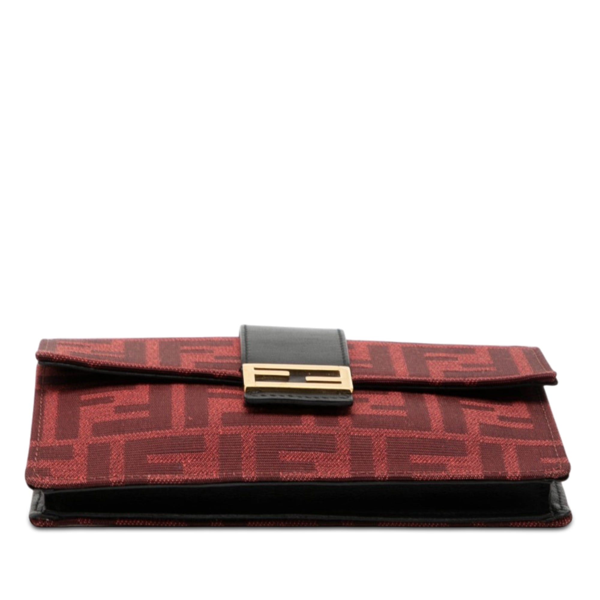 Fendi Zucca Canvas Convertible Baguette Pouch Size ONE SIZE - 3 Thumbnail