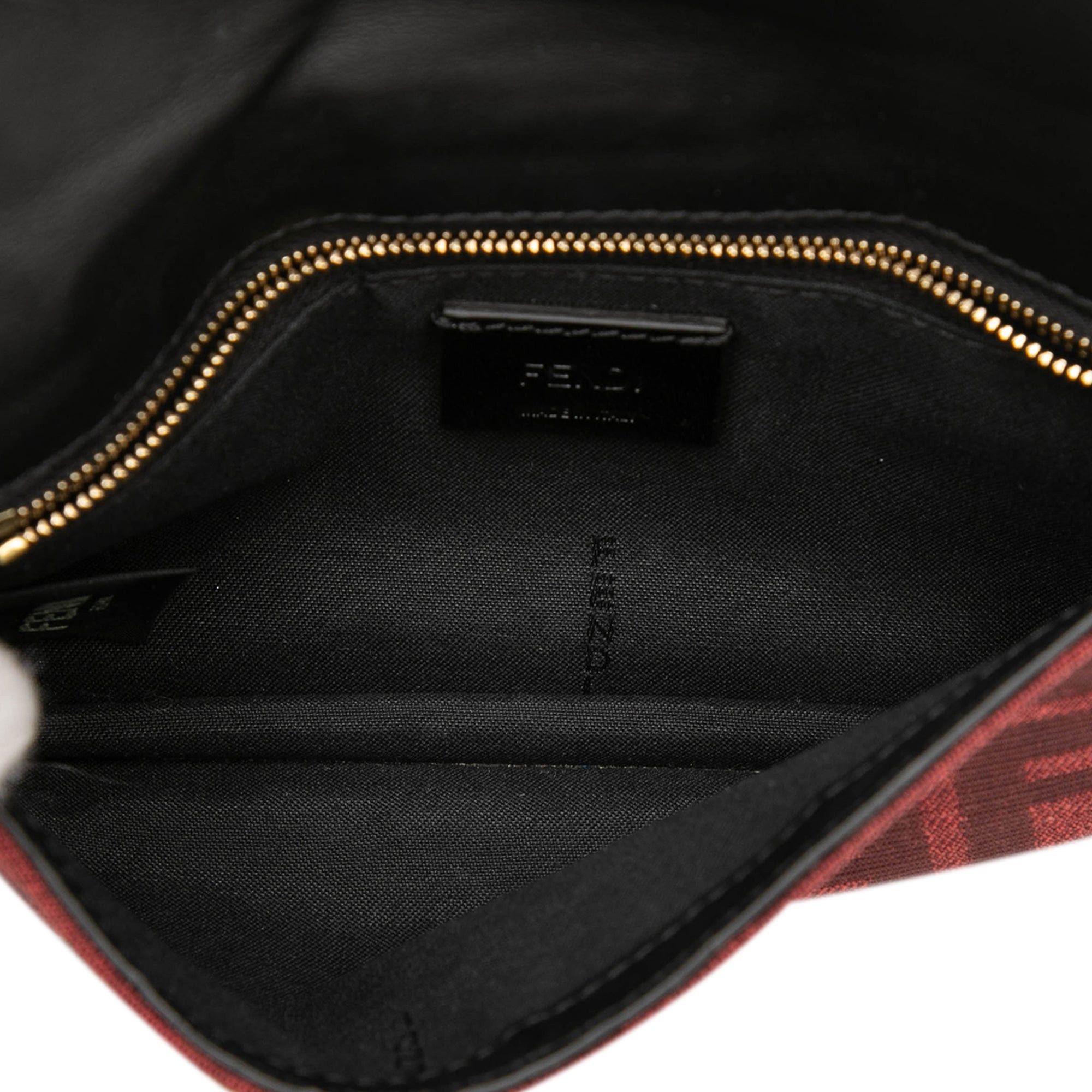 Fendi Zucca Canvas Convertible Baguette Pouch Size ONE SIZE - 4 Thumbnail