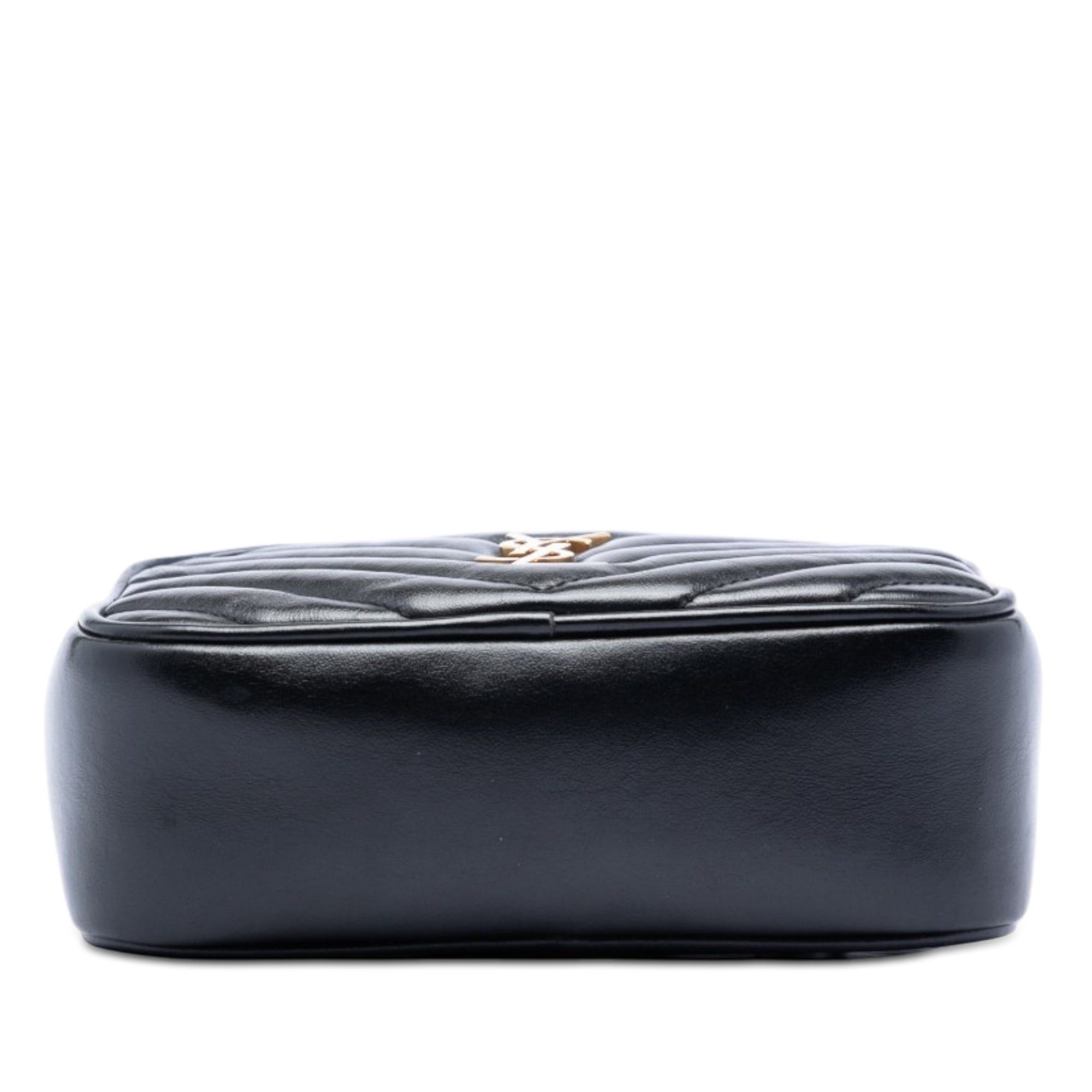 Saint Laurent Paris Mini Matelasse Calfskin Monogram Lou Tassel Camera Bag Size ONE SIZE - 3 Thumbnail