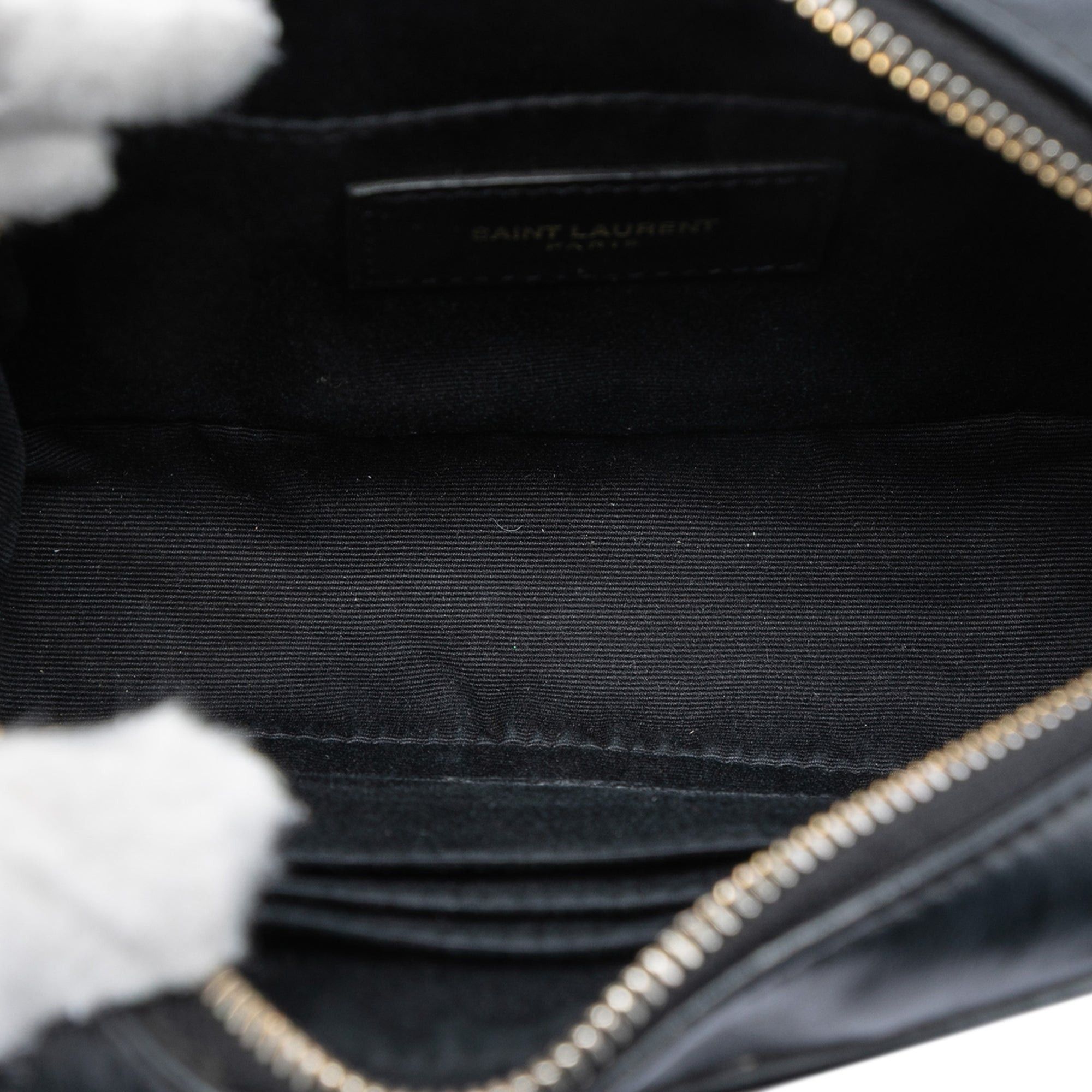 Saint Laurent Paris Mini Matelasse Calfskin Monogram Lou Tassel Camera Bag Size ONE SIZE - 4 Thumbnail