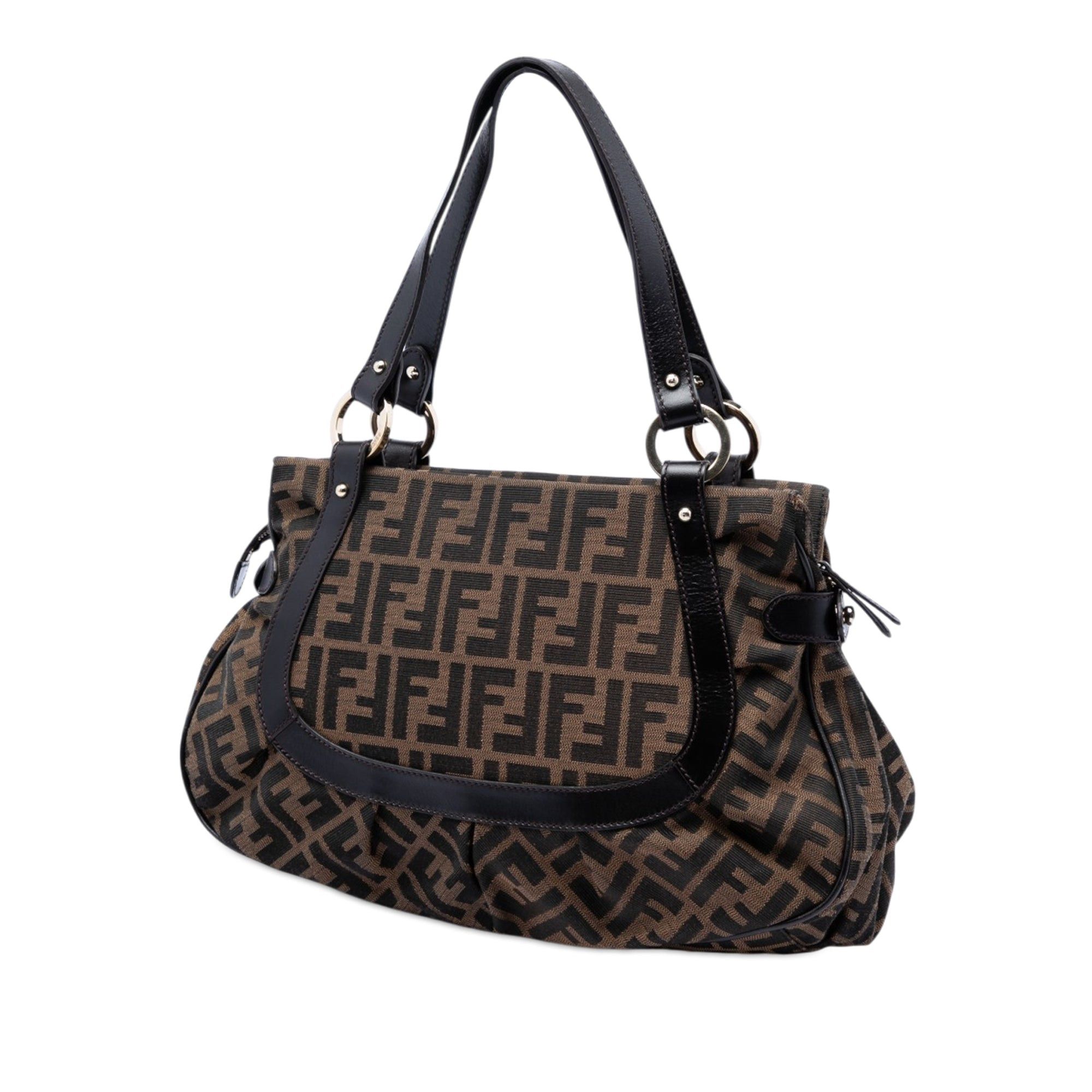 Fendi Medium Zucca Canvas Chef Shopper Tote Size ONE SIZE - 2 Thumbnail