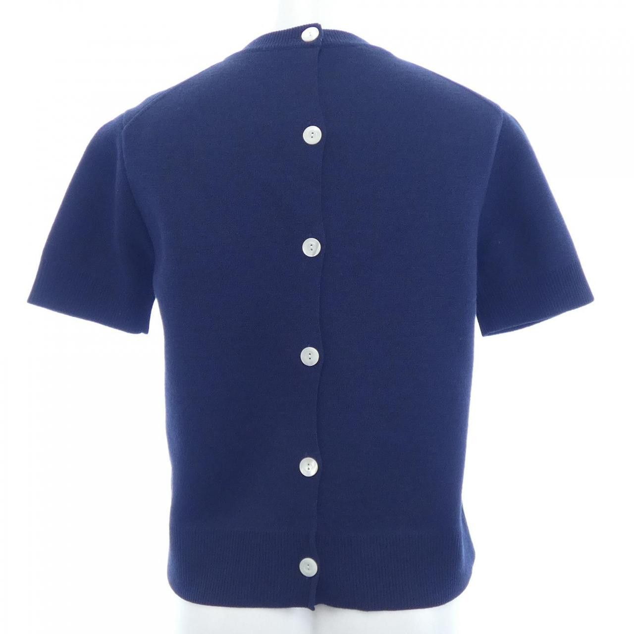 Gucci Gucci Gucci Intercia Wool Knit Top Textile Tops 792130XKD3P DUTY FREE for USA Size ONE SIZE - 2 Thumbnail
