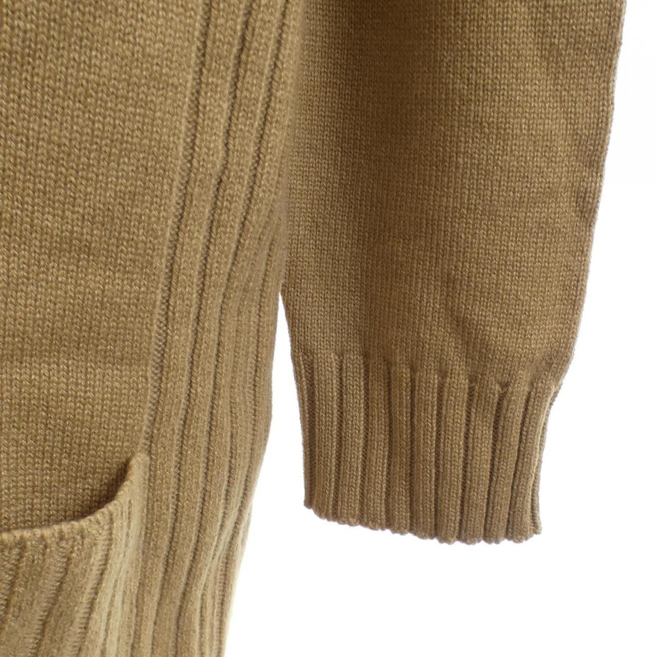 Hermes Hermes Hermes Cashmere Long Cardigan Textile Outerwear DUTY FREE for USA Size ONE SIZE - 6 Thumbnail