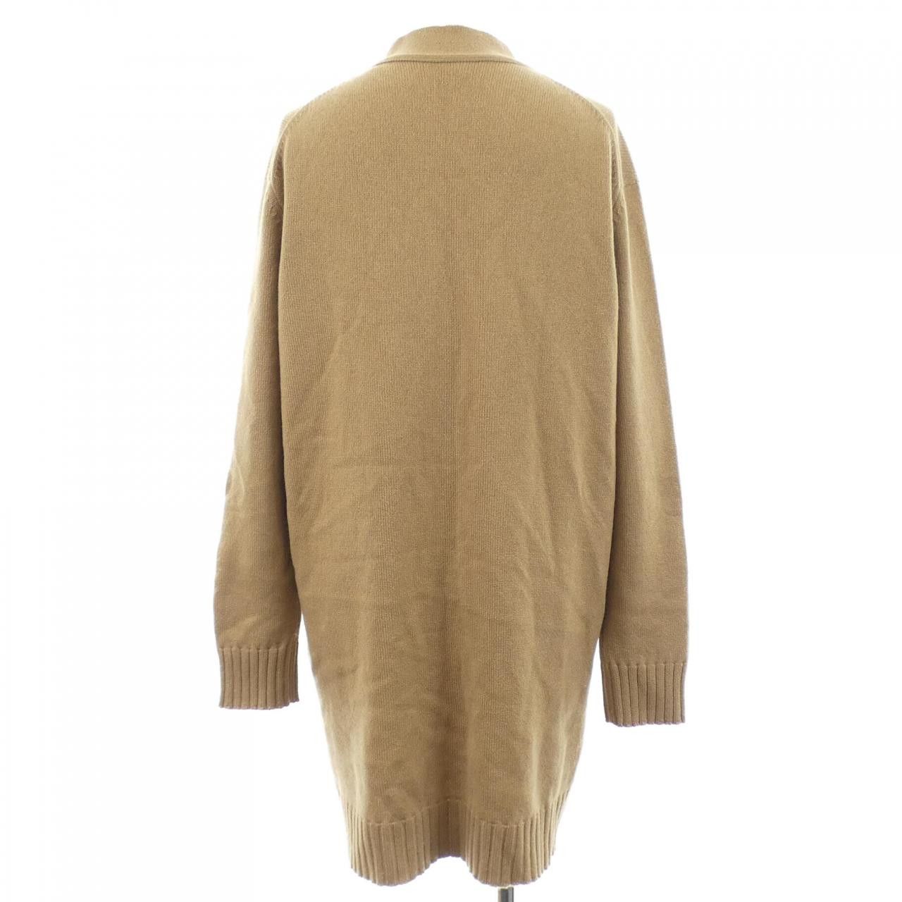 Hermes Hermes Hermes Cashmere Long Cardigan Textile Outerwear DUTY FREE for USA Size ONE SIZE - 2 Thumbnail
