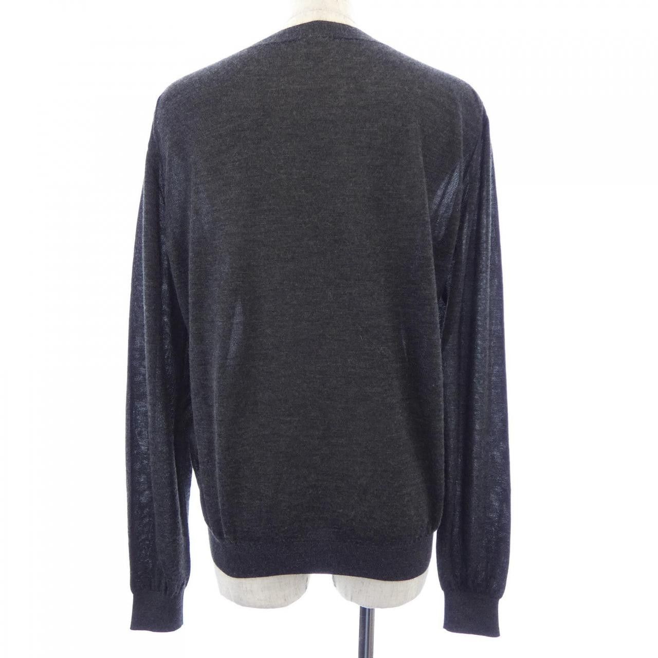 Hermes Hermes Hermes Silk Cashmere Knitwear Textile Tops DUTY FREE for USA Size ONE SIZE - 2 Thumbnail