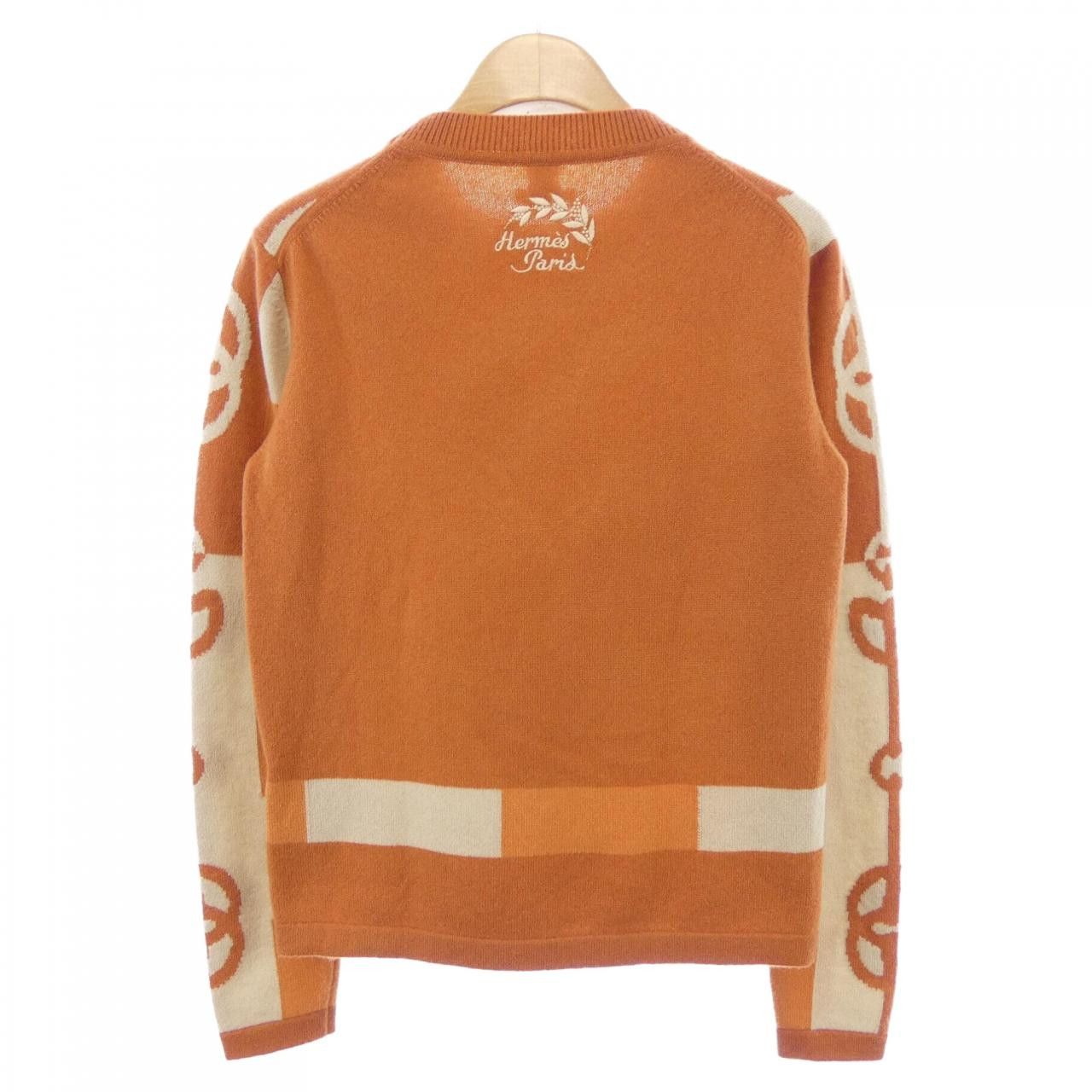 Hermes Hermes Hermes CLIQUETIS Cashmere Knitwear Textile Tops DUTY FREE for USA Size ONE SIZE - 2 Thumbnail