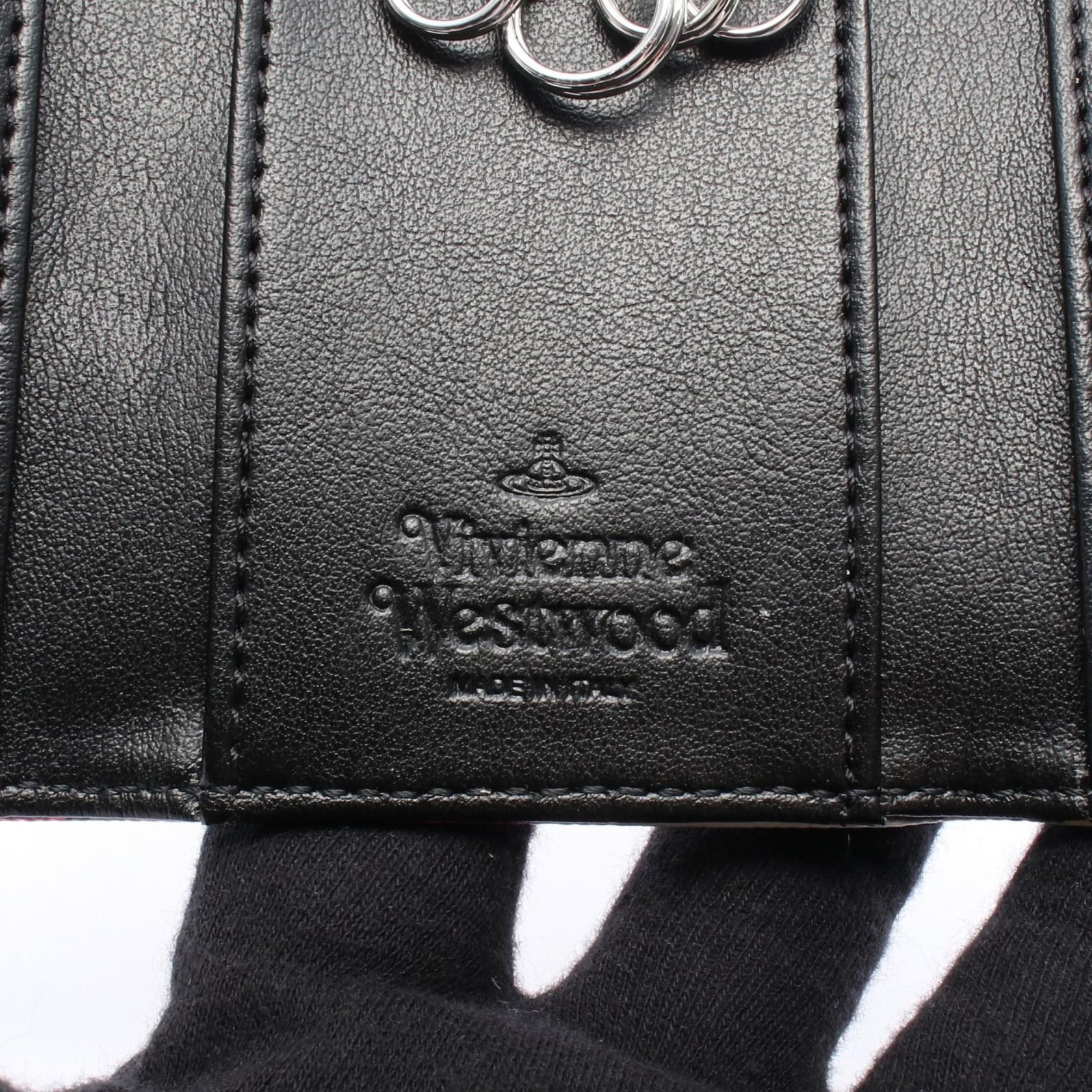 Vivienne Westwood Vivienne Westwood Vivienne Westwood Orb PVC Coated Canvas Key Case Plastic / Synthetic Key case 51020001S0012O101 DUTY FREE for USA Size ONE SIZE - 4 Thumbnail