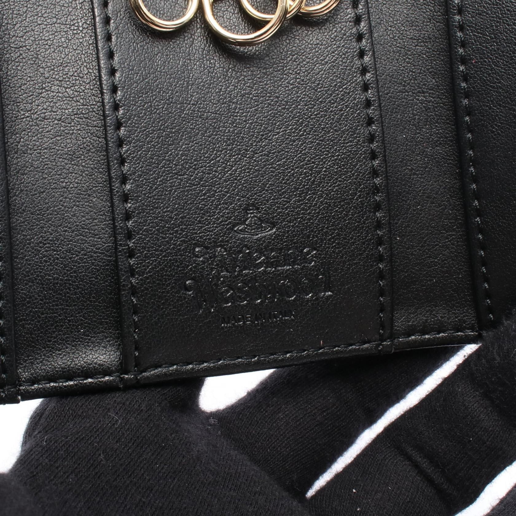 Vivienne Westwood Vivienne Westwood Vivienne Westwood Orb PVC Coated Canvas Key Case Plastic / Synthetic Key case 51020001US001KD101 DUTY FREE for USA Size ONE SIZE - 4 Thumbnail