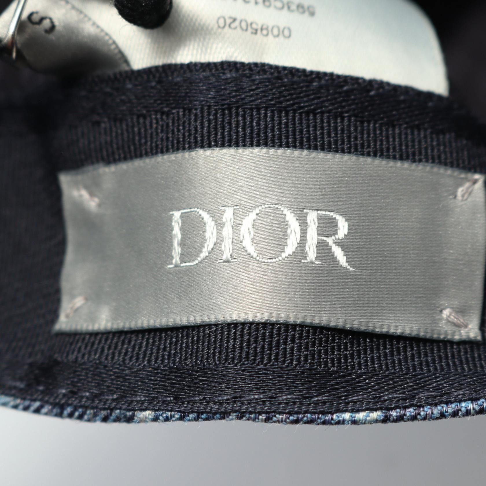 Dior Dior Dior Dior Oblique Cotton Twill Cap Textile Hats 593C913A3016C585L DUTY FREE for USA Size ONE SIZE - 4 Thumbnail