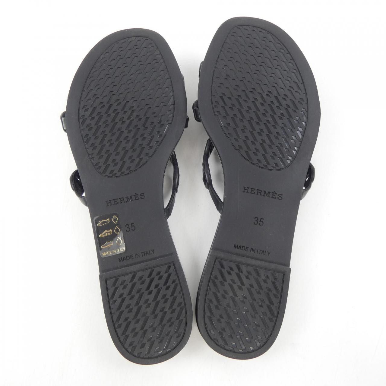Hermes Hermes Hermes Rivage Rubber Sandals Plastic / Synthetic Shoes DUTY FREE for USA Size ONE SIZE - 4 Thumbnail