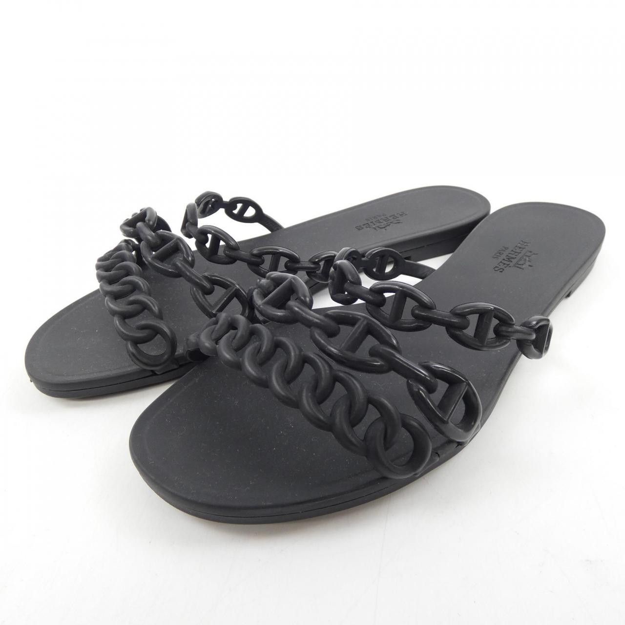 Hermes Hermes Hermes Rivage Rubber Sandals Plastic / Synthetic Shoes DUTY FREE for USA Size ONE SIZE - 3 Thumbnail