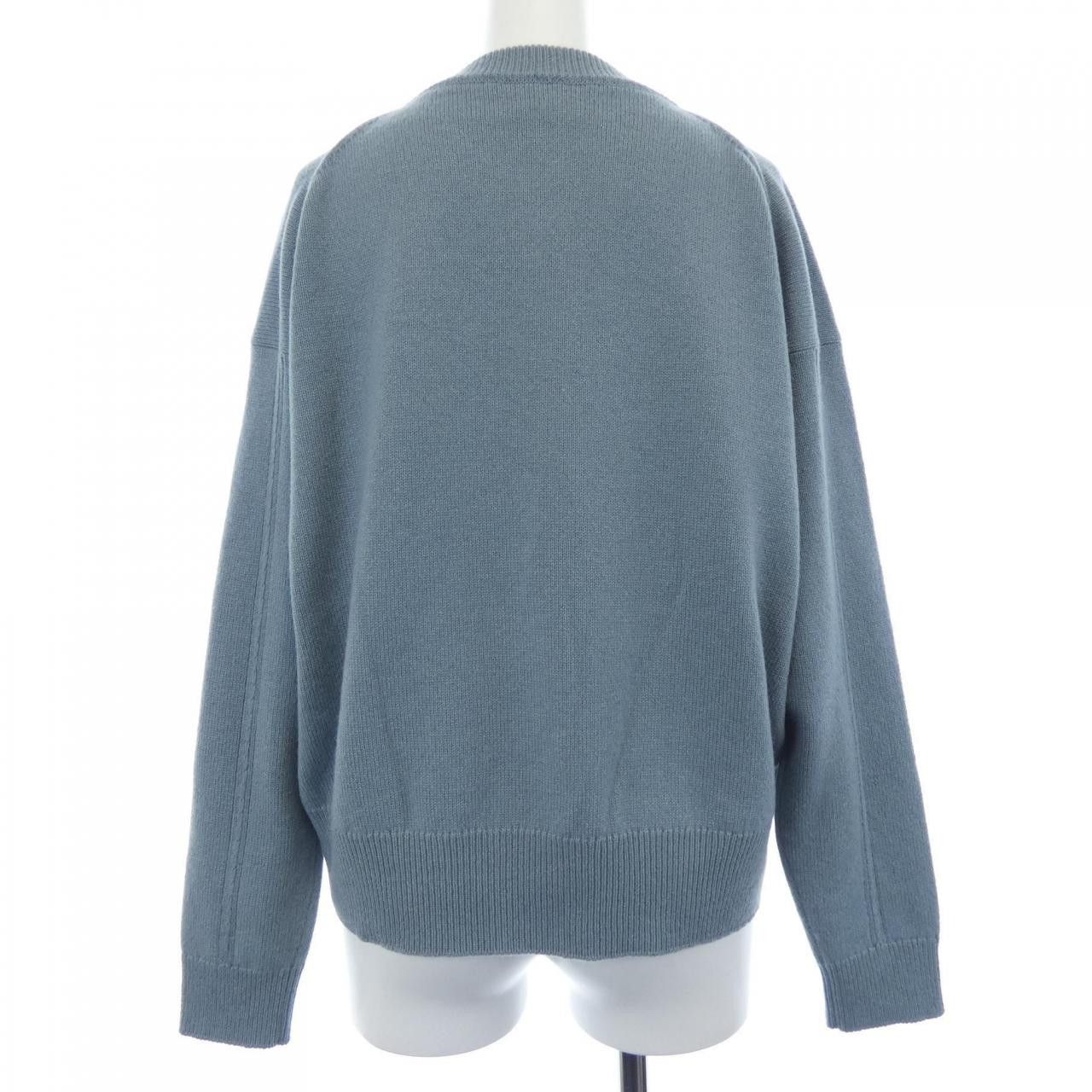 Hermes Hermes Hermes Clou De Selle Cashmere Cardigan 38 Textile Tops DUTY FREE for USA Size ONE SIZE - 2 Thumbnail