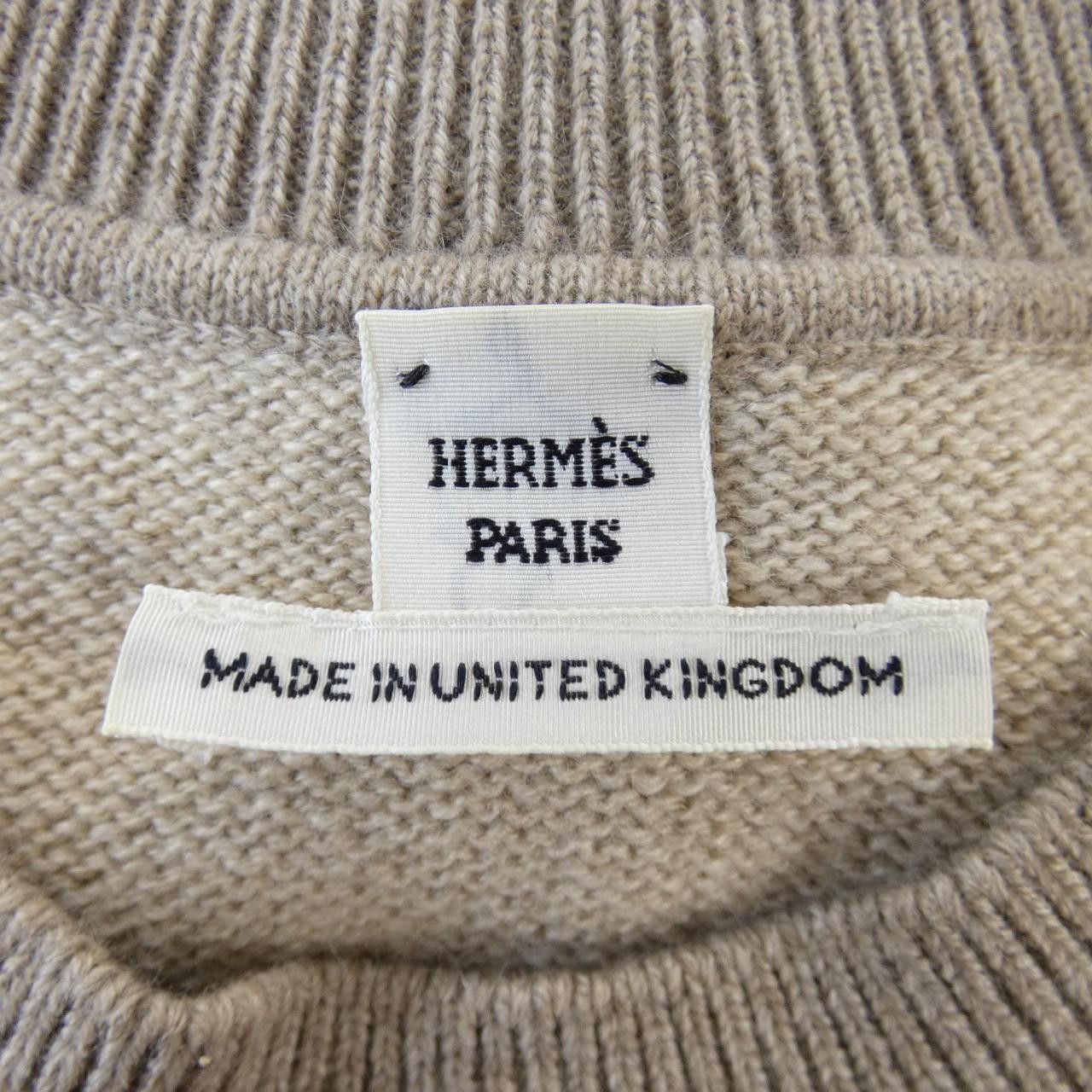 Hermes Hermes Hermes Cashmere Knit Top Textile Tops DUTY FREE for USA Size ONE SIZE - 4 Thumbnail