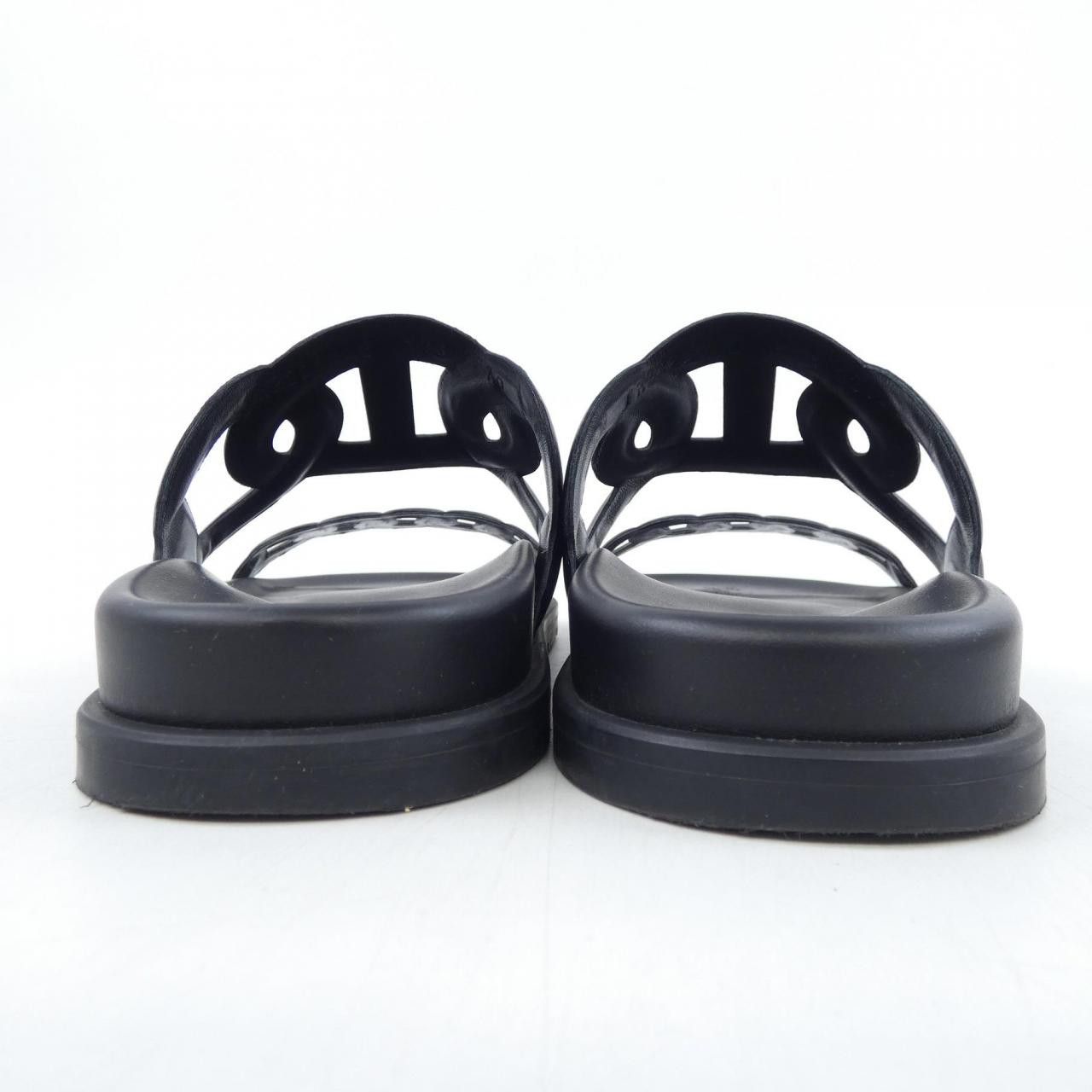 Hermes Hermes Hermes Extra Chaine dAncre Nappa Sandals Leather Shoes DUTY FREE for USA Size ONE SIZE - 5 Thumbnail