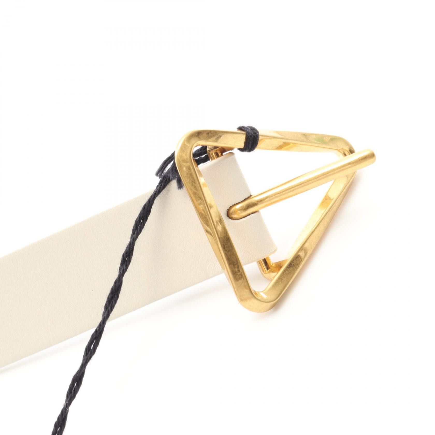 Bottega Veneta Bottega Veneta Bottega Veneta Glasp Triangle Leather Belt Leather Belt 679476VMAU3900990 DUTY FREE for USA Size ONE SIZE - 2 Thumbnail