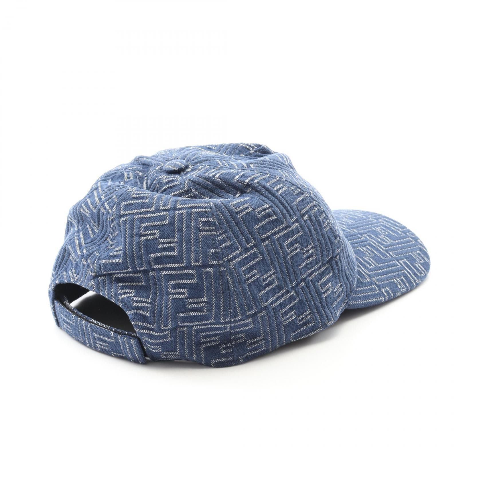 Fendi Fendi FENDI FF logo denim cap Textile Hats FXQ768AV93F0RBB DUTY FREE for USA Size ONE SIZE - 2 Thumbnail