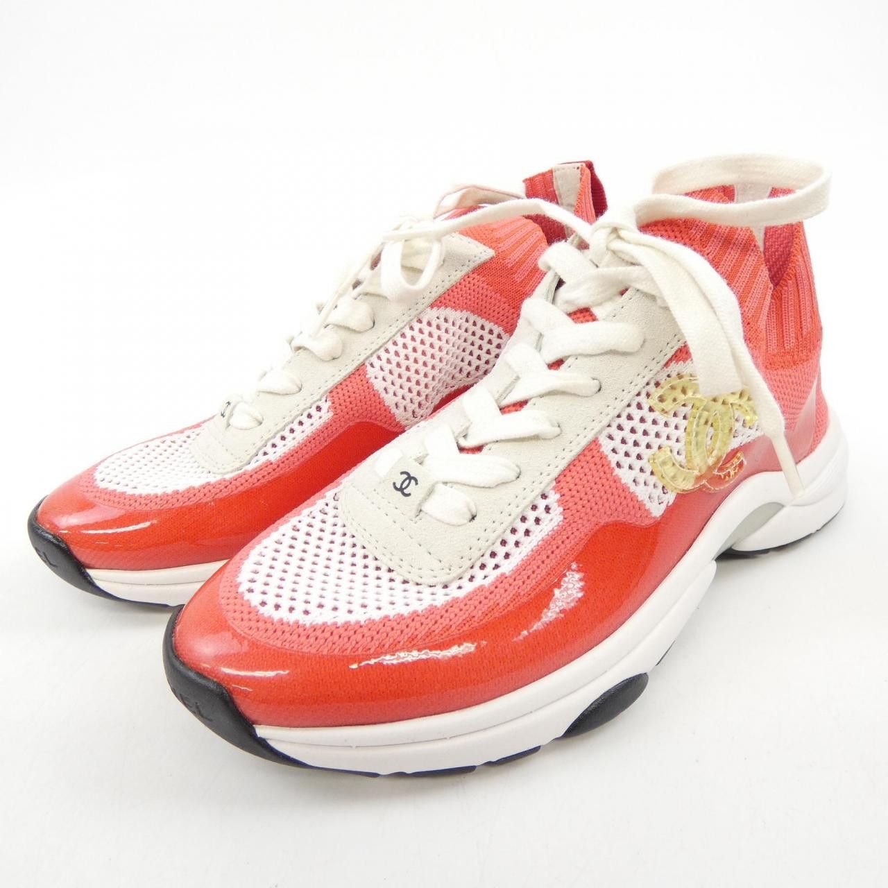 Chanel Chanel Chanel Sneakers Plastic / Synthetic Shoes G36258 DUTY FREE for USA Size ONE SIZE - 3 Thumbnail
