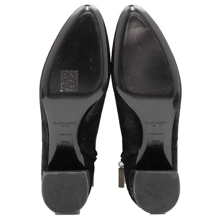 Yves Saint Laurent Yves Saint Laurent Saint Laurent Paris Star Metallic Nubuck Boots Leather Shoes DUTY FREE for USA Size ONE SIZE - 9 Thumbnail
