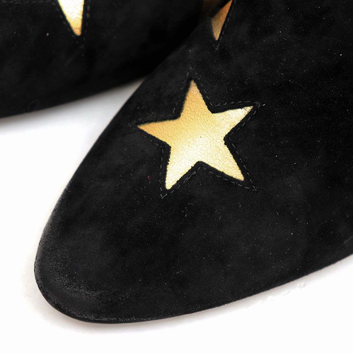 Yves Saint Laurent Yves Saint Laurent Saint Laurent Paris Star Metallic Nubuck Boots Leather Shoes DUTY FREE for USA Size ONE SIZE - 2 Thumbnail