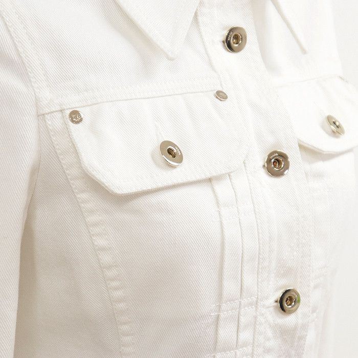 Gucci Gucci Gucci Denim Jacket Textile Outerwear DUTY FREE for USA Size ONE SIZE - 12 Thumbnail