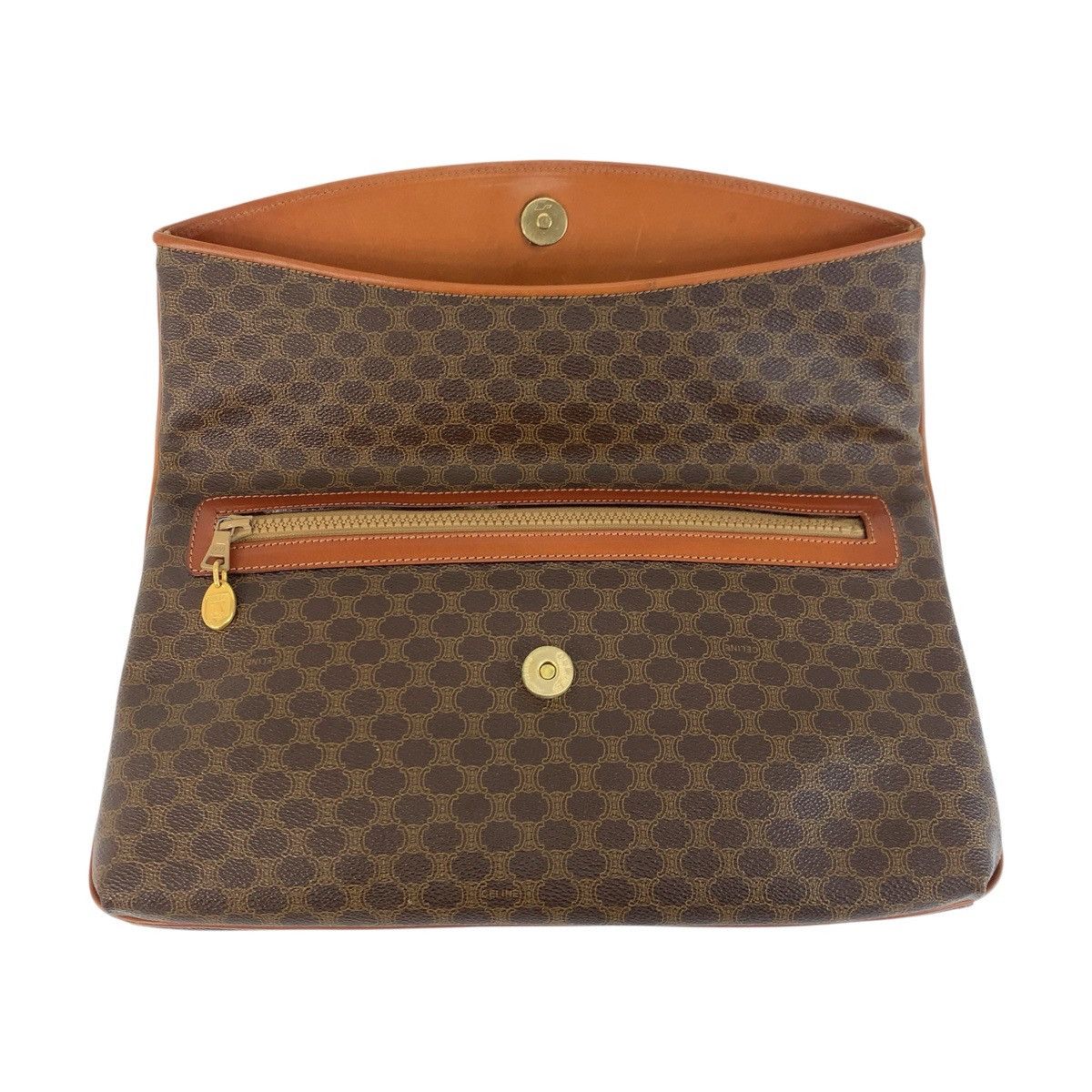 Celine Celine CELINE Macadam PVC Clutch Bag Plastic / Synthetic Clutch Bag MO6 DUTY FREE for USA Size ONE SIZE - 6 Thumbnail