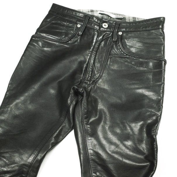 Other Other nonnative DWELLER 5P JEANS cow leather pants Leather Bottoms NN-P2808 DUTY FREE for USA Size ONE SIZE - 5 Thumbnail