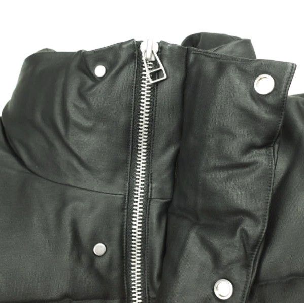 Other Other Danke Schon COATING SHORT BLOUSON Faux Leather Jacket Textile Outerwear DUTY FREE for USA Size ONE SIZE - 5 Thumbnail