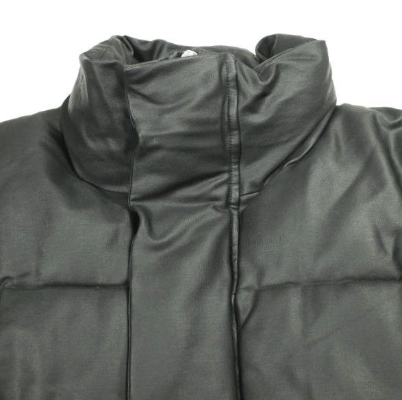 Other Other Danke Schon COATING SHORT BLOUSON Faux Leather Jacket Textile Outerwear DUTY FREE for USA Size ONE SIZE - 4 Thumbnail