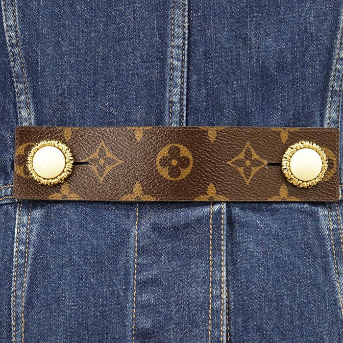 Louis Vuitton Louis Vuitton Louis Vuitton Denim Jacket Textile Outerwear DUTY FREE for USA Size ONE SIZE - 17 Thumbnail