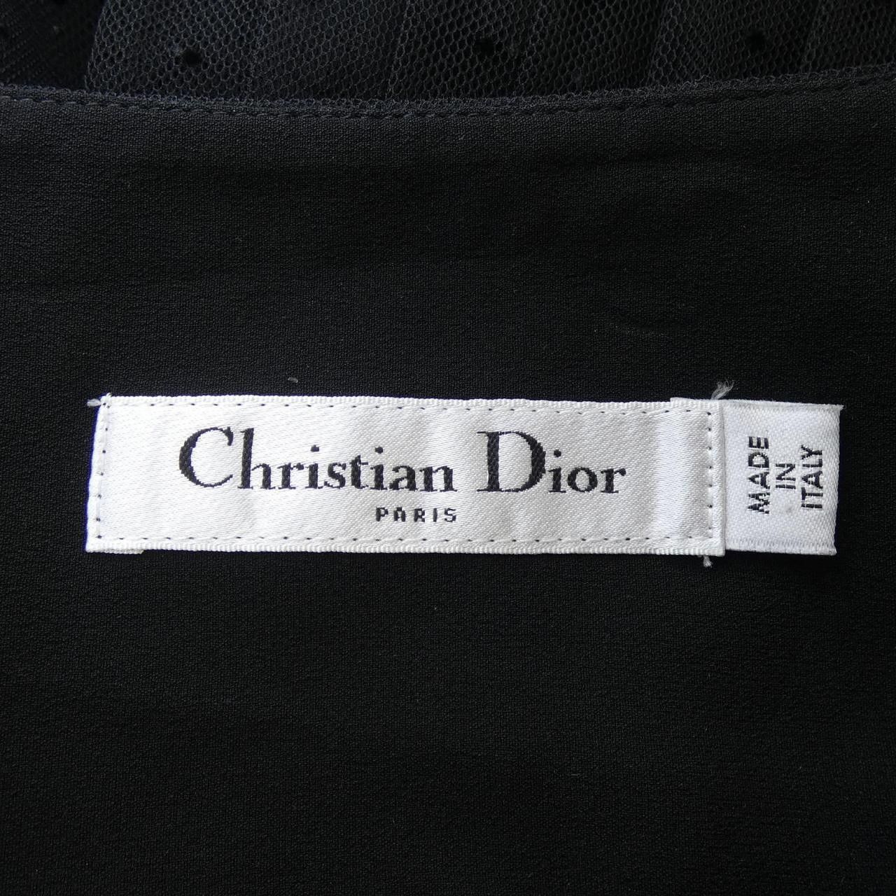 Dior Dior Christian Dior Pleated Midi Skirt Tulle Skirt Textile Skirts 841J50A8810 DUTY FREE for USA Size ONE SIZE - 4 Thumbnail
