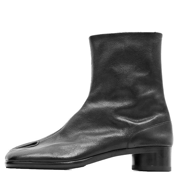 Maison Margiela Maison Margiela Maison Martin Margiela TABI Grain Leather Boots Leather Shoes DUTY FREE for USA Size ONE SIZE - 3 Thumbnail