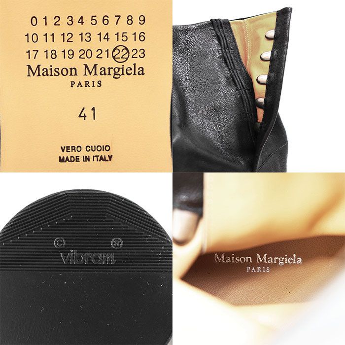 Maison Margiela Maison Margiela Maison Martin Margiela TABI Grain Leather Boots Leather Shoes DUTY FREE for USA Size ONE SIZE - 10 Thumbnail