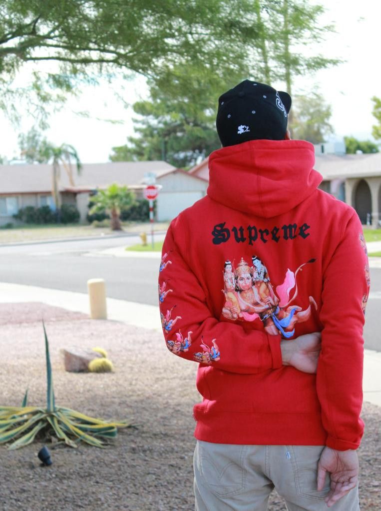 Supreme hindu god hoodie online