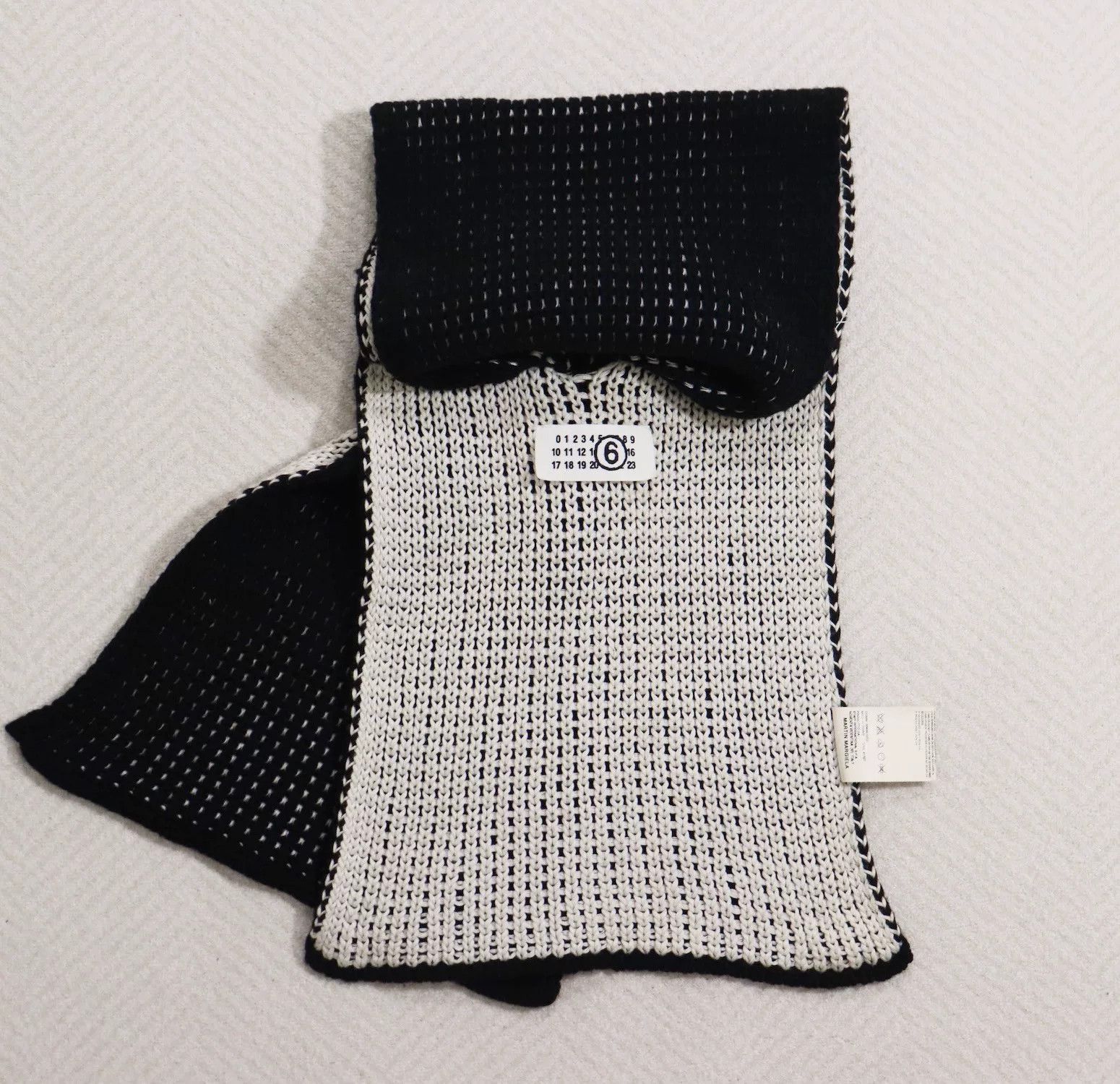 Maison Margiela Maison Margiela Knit Wool Scarf Size ONE SIZE - 3 Thumbnail