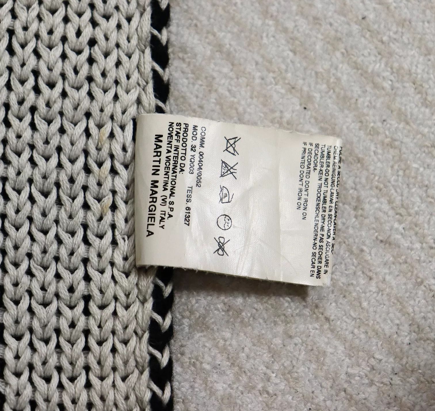Maison Margiela Maison Margiela Knit Wool Scarf Size ONE SIZE - 9 Thumbnail