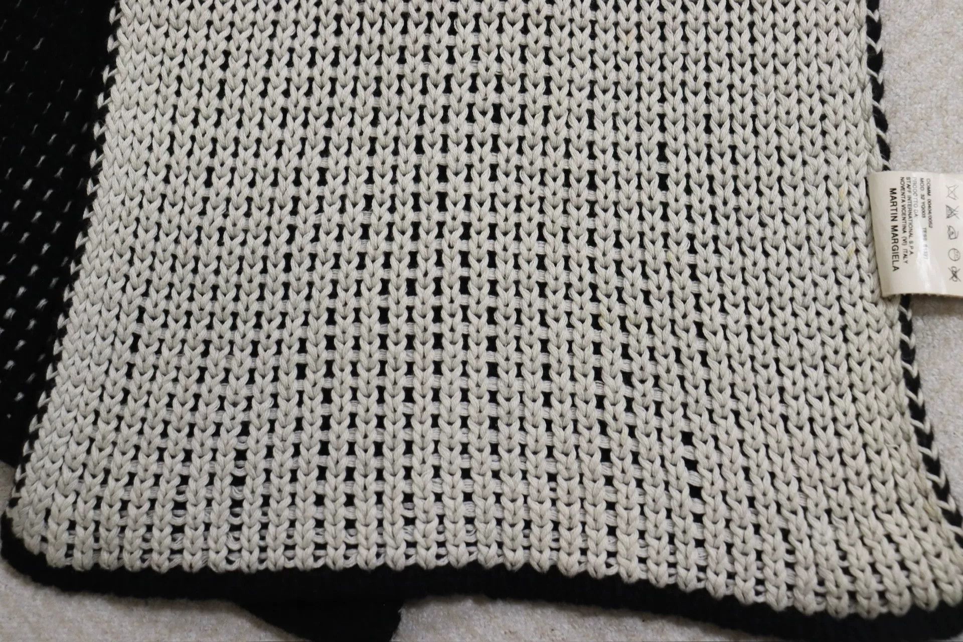 Maison Margiela Maison Margiela Knit Wool Scarf Size ONE SIZE - 8 Thumbnail